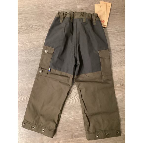 Fjällräven Brown Vidda Trouser Pants Boy's Size 3-4 - Picture 2 of 4